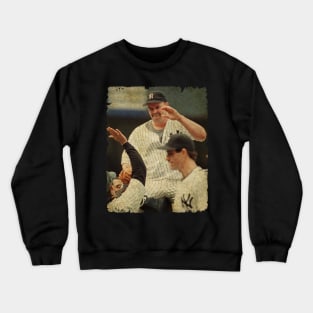 David Wells in New York Yankees Crewneck Sweatshirt